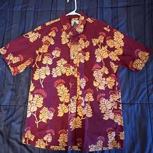 Men's Sig Zane, Sig on Smith Aloha Shirt size Medium - M